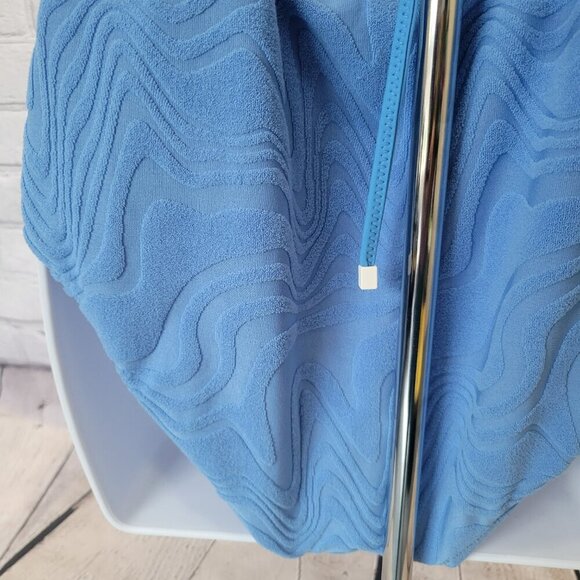 Bar III Women's Textured Tie-Back One-Piece Swimsuit - Picture 6 of 6